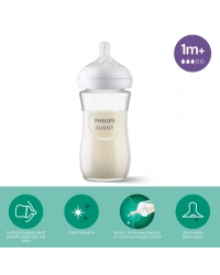 Doğal Tepkili Natural Response Cam Biberon 240 ml 1+ Ay