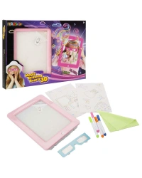 DOODLE 3D SİHİRLİ ÇİZİM TAHTASI PEMBE VEYA BEYAZ