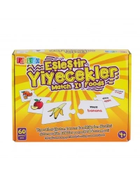 EDU-1002 Eşleştir Yiyecekler -Chiva