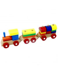 Eğitici Ahşap Bultak Tren