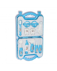 ERN-2040 Çantalı Mavi Dişçi Seti -Heroes Toys