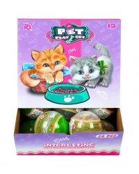 EVCİL HAYVAN TOP İÇİNDE YAVRU KEDİ-MGA