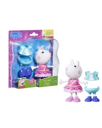 F8859 Peppa Pig ve Ailesi Kıyafetli Figür Seti +3 yaş