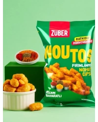 Fırın Nohut Cipsi 55 Gr Kajun Baharatlı