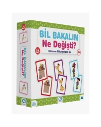 Games Bil Bakalım Ne Değişti? Hafıza ve Dikkat Gelişim K  55 Kart 5109