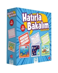 Games Hatırla Bakalım Eğitici Hafıza Oyunu 55 Kart 5108