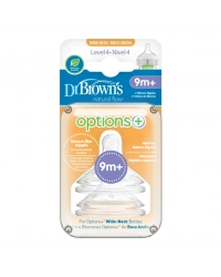 Geniş Ağız 4.Evre 2Li Silikon Biberon Emziği