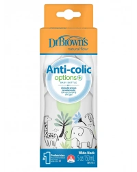 Geniş Ağız PP Antikolik Options Biberon 150 ml Erkek