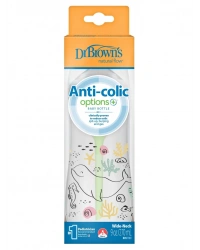 Geniş Ağız PP Antikolik Options Biberon  270 ml Kız