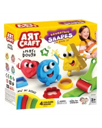 Geometrik Şekiller Oyun Hamuru Seti 11 Parça