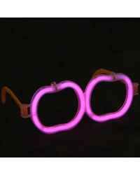 Glow Stick Elma Gözlük - Glow Partisi Gözlüğü - Glow Stick Gözlük 12 Adet
