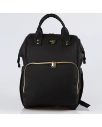 Go Anne Bebek Bakım Sırt Çantası 6610 Siyah