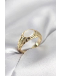 Gold Renk Vintage Model Kadın Yüzük