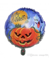 Happy Halloween Folyo Balon 18 inç