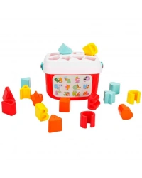 Harfler ve Şekiller Kovası 16 Parça