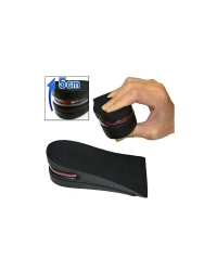 Hava Yastıklı Tabanlık (5 CM) (SİYAH)