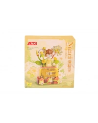 HK113 JAKİ KARAHİNDİBA MÜZİK KUTUSU 144 PARÇA BLOCK OYUNCAK