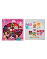 HOBİ SET 2İN1 BONCUK TAKI TASARIM HARFLİ