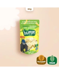 Humm Organik Muzlu Glutensiz Vegan Mini Küpler 30 Gr