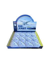 HW-777-2 2816 BLUE CB IŞIKLI-SESLİ METAL YOLCU UÇAĞI (ADET FİYATIDIR)