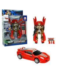 HW-899-1-2-5 KUT. DÖNÜŞEBİLEN ROBOT JEEP 1:24 -VRD