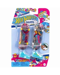 HXL17  Skate Retro Temalı İkili Parmak Kaykay ve Ayakkabı Paketi