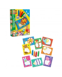 İlk Boyama Kalemlerim ve Hayvan Kartları