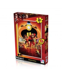 INC714 NessiWorld Incredibles / 100 Parça Puzzle