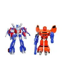 Işıklı 2li Power Robot Transformer Dönüşen Araçlar