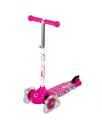 Işıklı Move N Groove Pembe Üç Tekerlekli Scooter