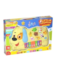 Işıklı Müzikli Köpek Görünümlü Piyano