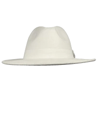 İsme Özel Panama Fötr Şapka - AB01004 - Bej