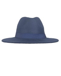 İsme Özel Panama Fötr Şapka - AB01004 - Lacivert