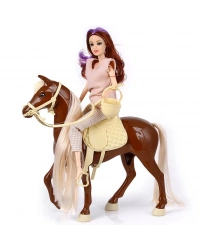 Jasmine Atlı Bebek Kahve-Bej