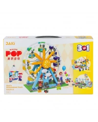 JK2180 Jaki Sissinin Eğlence Parkı 3IN1 Blok Seti -Vagon life