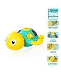 JLG-855-100A IŞIKLI VE MÜZİKLİ KAPLUMBAĞA -VRD