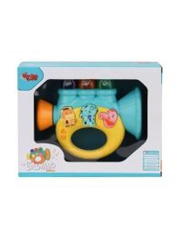 JLG-855-37A Işıklı ve Müzikli Trompet Bebek Pianosu -Vardem Oyuncak