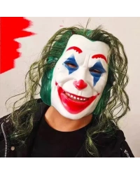 Joaquin Phoenix Joker Maskesi Yeşil Saçlı