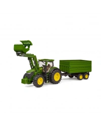 John Deere 7R 350 Kepçeli Traktör Ve Römork BR03155