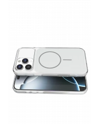 Joko Apple iPhone 16 Pro Max Bruma Magsafe Kapak - Gümüş