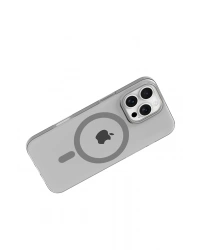 Joko Apple iPhone 16 Pro Max PC Blank Magsafe Kapak - Natural Grey