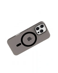 Joko Apple iPhone 16 Pro Max PC Blank Magsafe Kapak - Siyah