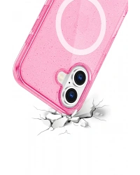 Joko Apple iPhone 16 Star Magsafe Kapak - Pembe