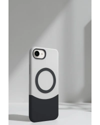 Joko Apple iPhone 16E Velar Magsafe Kapak - Natural Grey