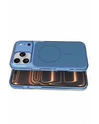 Joko Apple iPhone 17 Pro Max Bruma Magsafe Kapak - Mavi