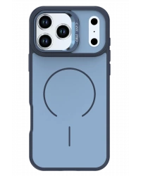 Joko Apple iPhone 17 Pro Max Flexa Magsafe Kapak - Mavi