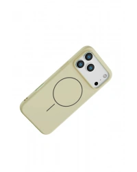 Joko Apple iPhone 17 Pro Max Jully Magsafe Kapak - Bej