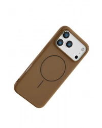 Joko Apple iPhone 17 Pro Max Jully Magsafe Kapak - Kahverengi