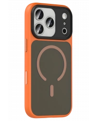 Joko Apple iPhone 17 Pro Max Megane Magsafe Kapak - Turuncu