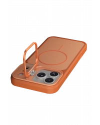 Joko Apple iPhone 17 Pro Max Pale Magsafe Standlı Kapak - Turuncu